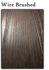 Wire Brushed Plank Flooring